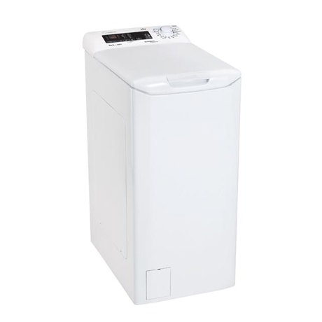 Masina de spalat rufe cu incarcare verticala Candy CVST G384DM-S, 8 kg, 1400 rpm, 17 programe, Alb